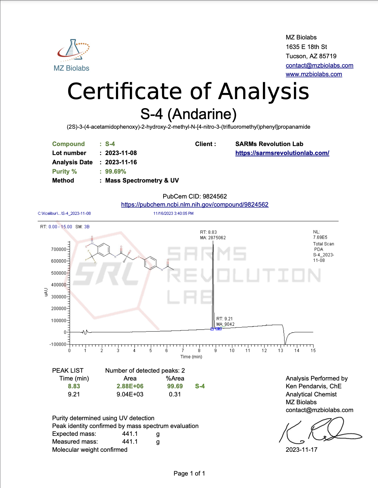 S4 / Andarine - Image 2